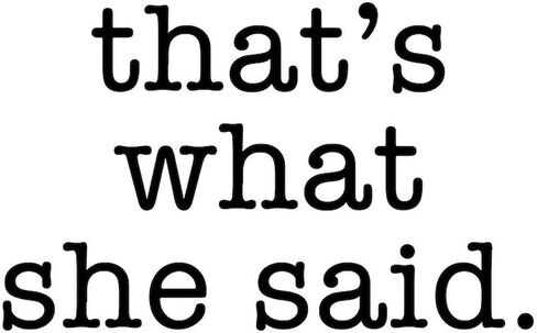CafePress That's What She Said Mug 11 oz (325 ml) Ceramic Coffee Mug in Kuwait