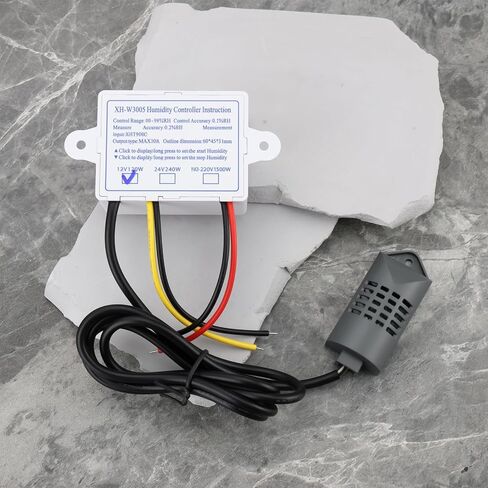 W3005 DC 12V 120W LED وحدة تحكم الرطوبة الرقمية للسيطرة على الرطوبة في المزارع والمصانع الأخرى in Saudi Arabia