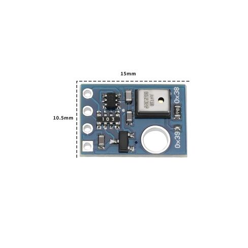 ECSiNG 4 Sets AHT10 I2C Digital Temperature Humidity Sensor Module Temperature Humidity Measurement Module IIC Communication Replace SHT20 Suitable for Testing Equipment in Saudi Arabia