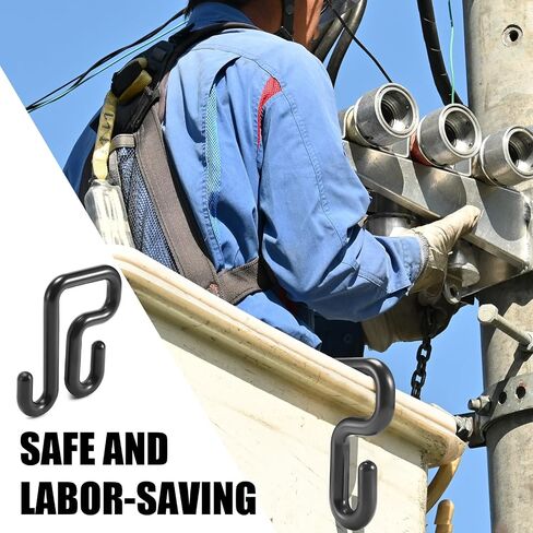 خط السنانير دلو السنانير الشاحنة الشاحنة لحاملي أدوات الشفاه الجوية لجميع مواسم إكسسوارات Lineman ، الحد الأسود 35 رطل الحمل (3 بوصات ، 4) in Saudi Arabia