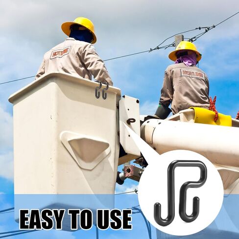 خط السنانير دلو السنانير الشاحنة الشاحنة لحاملي أدوات الشفاه الجوية لجميع مواسم إكسسوارات Lineman ، الحد الأسود 35 رطل الحمل (3 بوصات ، 4) in Saudi Arabia