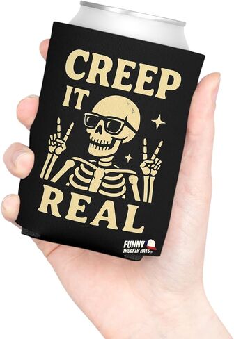 Just Here for the Boos Halloween Beer Sleeve – Funny Ghost Can Cooler – Neoprene Drink Holder for Parties, Camping, Tailgating, Bachelor/Bachelorette & Gag Gifts in Kuwait