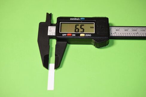 Accordion Repair Reed Valves. Pack of 25 Plastic Synthetic. Size: 45mm x 6.5mm in Saudi Arabia