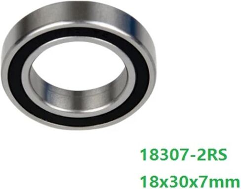 10pcs/50pcs 18307-2rs 18307 Rs 18x30x7mm Cover Double Groove Ball (ABC-1،50pcs) in Saudi Arabia