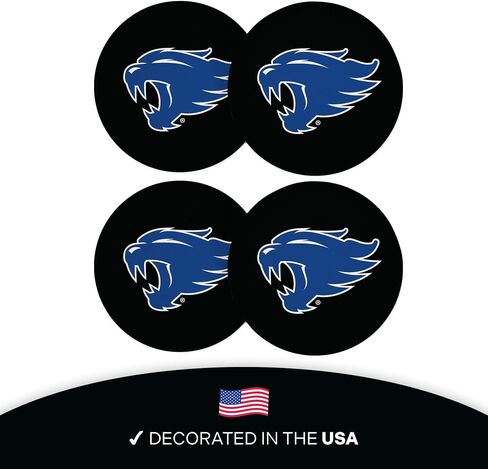 Desert Cactus University of Kentucky Ceramic Coasters 4 Pack Wildcats UK Absorbent Drink Coasters with Cork Backing (Design A) in Saudi Arabia