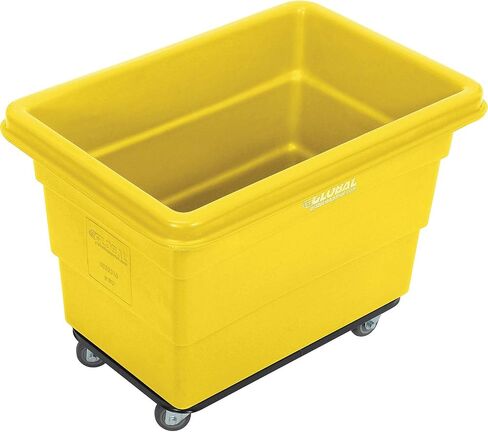 Global Industrial 6 Bushel Bushel Blastic Box Truck ، قاعدة هيكل الصلب ، 800 رطل. السعة ، 3 "عجلات مطاطية غير متناغمة ، أزرق ، 33-2/5" L x 23 "W × 24-1/2" H in Saudi Arabia