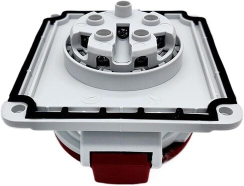 PKF16G435 Five-core 16A Concealed Straight Industrial Socket 380-415V 3P+N+E(Socket PKF16G435) in Saudi Arabia