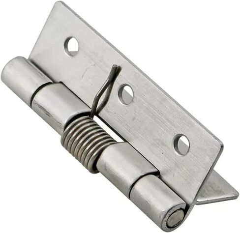Stainless Steel Spring Hinges Closing Resetting Hardware Accessories 1Pcs in Saudi Arabia