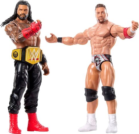 Mattel WWE Main Event Showdown Action Action-Pack مع ملحق ، سلسلة #22 Austin Theory & Grayson Waller مجموعة قابلة للتحصيل ، 6 بوصات in Saudi Arabia