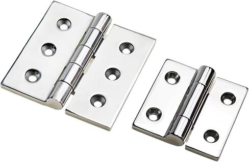 Machinery Equipment 304 Stainless Steel Large Hinge 4 Inches 100 * 100mm 1Pcs(65x65) in Saudi Arabia