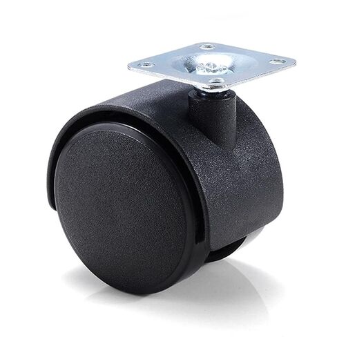 Chair Wheel Furniture Caster 30mm 40mm 48mm Plate with Brake Swivel Castor Wheels Replace(30mm) in Saudi Arabia
