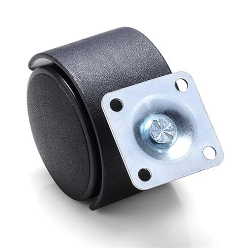 Chair Wheel Furniture Caster 30mm 40mm 48mm Plate with Brake Swivel Castor Wheels Replace(30mm) in Saudi Arabia