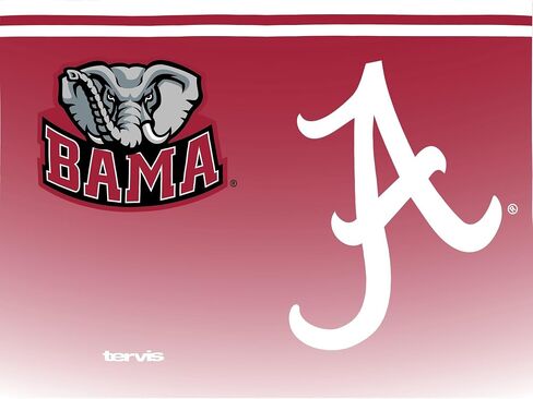Tervis Alabama Crimson Tide - Forever Fan Made في الولايات المتحدة الأمريكية كوب سفر معزول مع عزل معزول. in Saudi Arabia