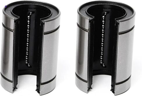 2pcs فتح الحركة الخطية التي تحمل LM10UU-OP LM12UU-OP LM13UU-OP LM16UU-OP LM20UU LM25UU LM30UU 35 40UU-OP (LM13UU-OP 13X23X32MM) in Saudi Arabia