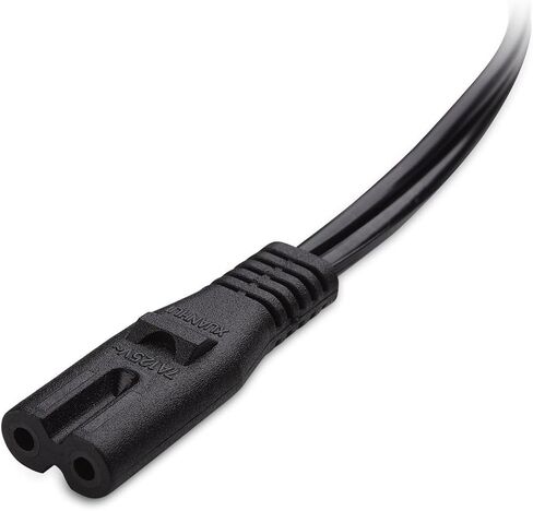 Omnihil 5 Feet AC Power Cord Compatible with HISONIC HS122BT-HH Portable PA System in Saudi Arabia