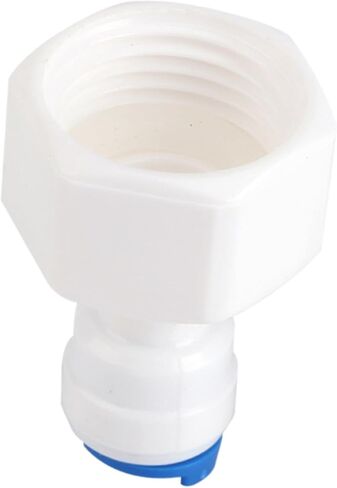 1/4 Push to Connect Fittings, Plastic 1/4 Quick Connect Fittings, 6Pcs Push to Connect Fitting, Water Line Fitting with RO 1/4 Tube OD 1/2 Female Push for Water Filter in Saudi Arabia