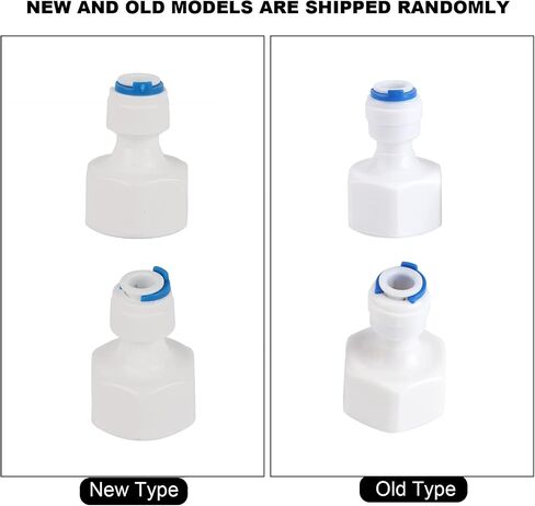 1/4 Push to Connect Fittings, Plastic 1/4 Quick Connect Fittings, 6Pcs Push to Connect Fitting, Water Line Fitting with RO 1/4 Tube OD 1/2 Female Push for Water Filter in Saudi Arabia