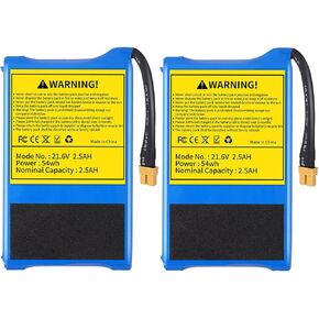 21.6V 2500mAh Scooter Li-ion Battery بديل لـ Smoosat Electric Kids Scooter E9 / E9 Pro / E9 Apex 54WH (حزمة واحدة) in Kuwait