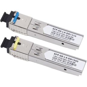 1Pair Gigabit Fiber SFP Module 1000M SC 1.25G 1310nm/1550nm Single Mode A+B Fiber Module(20KM) in Saudi Arabia
