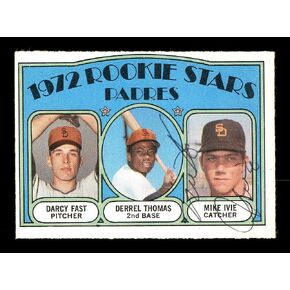 Mike Ivie Autographed 1972 O-Pee-Chee Rookie Card #457 San Diego Padres SKU #169195 - MLB Autographed Baseball Cards in Saudi Arabia