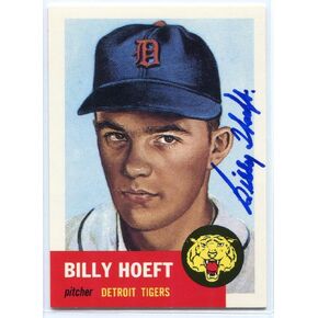 Billy Hoeft Autographed Topps Archive Card - Baseball Slabbed Autographed Cards in Saudi Arabia