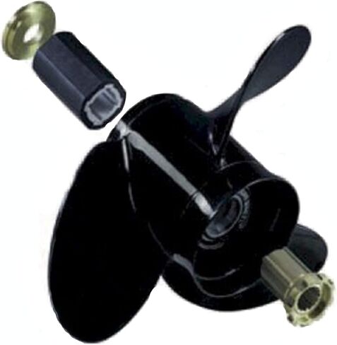 Mercury 16436A45 Black Max 3-Blade Aluminium Propeller ، 16 "قطر × 12" ، دوران اليد اليمنى in Saudi Arabia