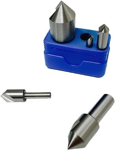 Set 5 Pcs 1/4" - 1" HSS Single Flute Countersink Drill Bit 82 Degree Channeling in Saudi Arabia
