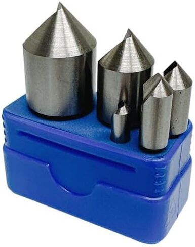 Set 5 Pcs 1/4" - 1" HSS Single Flute Countersink Drill Bit 82 Degree Channeling in Saudi Arabia