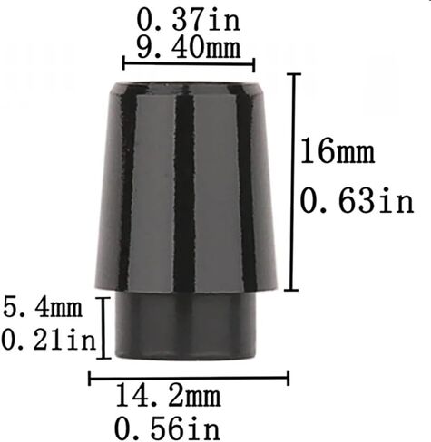 5/12/20pcs Golf Shaft Ferrules Compatible with PING Iron Golf Club Tip .370 in Saudi Arabia