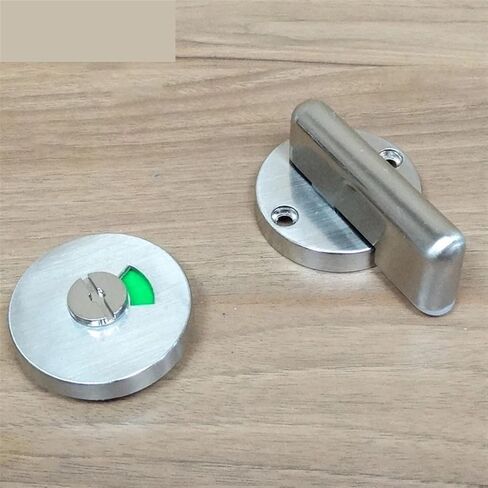Stainless WC Toilet Handle Door Lock with Red Or Green Label for Bathroom Accessory Public Place MA100 A 1Pcs in Saudi Arabia