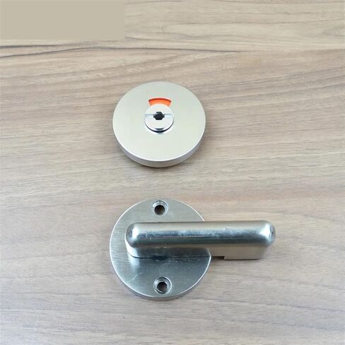 Stainless WC Toilet Handle Door Lock with Red Or Green Label for Bathroom Accessory Public Place MA100 A 1Pcs in Saudi Arabia