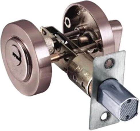 Stainless Door Lock Deadbolt Round Knob MMS241 C 1Pcs(Stainless Steel) in Saudi Arabia
