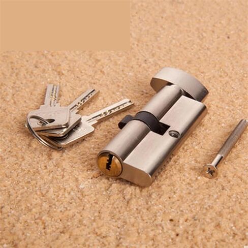 Door Lock Cylinder 4 Color for Bathroom Bedroom Office Hotel Building Hardware DIY YP40 A 1Pcs(Golded) in Saudi Arabia