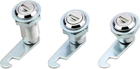Cam Lock with 16 20 30mm for Outdoor Mailbox File Cabinet Tool Box Locker Furniture Hardware MX06 G 1Pcs(Key Aliked 30mm) in Saudi Arabia