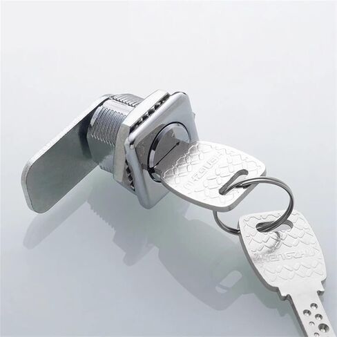 Square Cabinet Cam Lock 2 Computer Keys for Mail Box School Locker Office Drawer Hardware MS549 I 1Pcs(MMS549-1) in Saudi Arabia