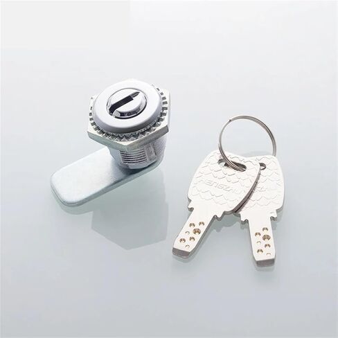 Square Cabinet Cam Lock 2 Computer Keys for Mail Box School Locker Office Drawer Hardware MS549 I 1Pcs(MMS549-1) in Saudi Arabia