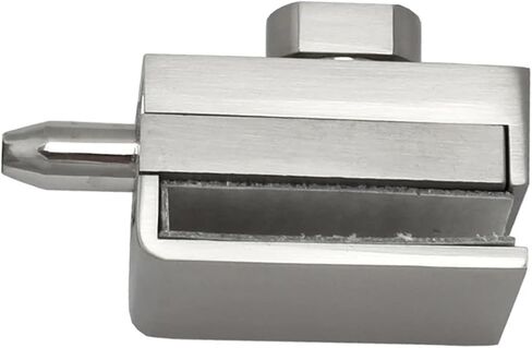 Glass Sliding Door Latch for Bathroom Office Hotel Home DIY Hardware MMS489 I 1Pcs(Mirror Effect B) in Saudi Arabia