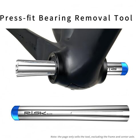 Bicycle Bottom Bracket Bearing Press Tool (for Size 22-24mm) – Bearing Removal/Installation Kit – Compatible with Internal BB Bearings Bicycle Bearing Press Installation Tool Kit, Silver with Blue Cap in Saudi Arabia