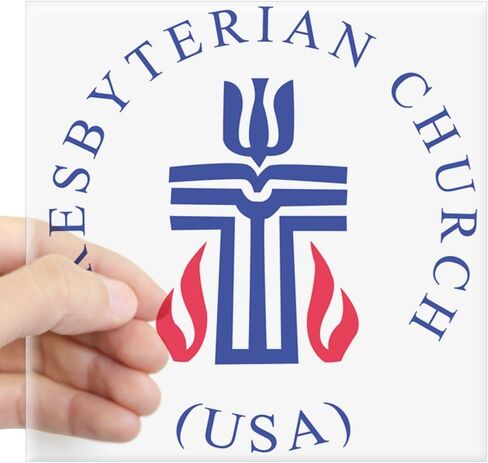 ملصق Cafepress Springfield Presbyterian chur (شرس سيارة ملصق مربع مستطيل مربع in Kuwait