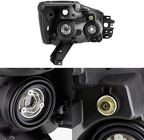 AKKON - For 04-15 Titan Pickup Truck 05-07 Armada Headlights Front Lamps Direct Replacement Pair Left + Right in Saudi Arabia