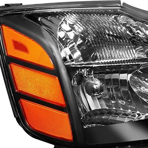 AKKON - For 04-15 Titan Pickup Truck 05-07 Armada Headlights Front Lamps Direct Replacement Pair Left + Right in Saudi Arabia