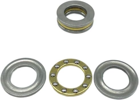 10pcs F10-17M 10x17x5 مم محوري كرة محمل محمل الكرة محمل الكرة in Kuwait