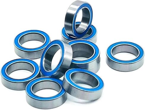 4pcs 6701 2RS 12x18x4 محامل قسمة رقيقة مصغرة 6701RS ABEC-7 12 * 18 * 4 محامل نموذج الأختام الزرقاء in Saudi Arabia