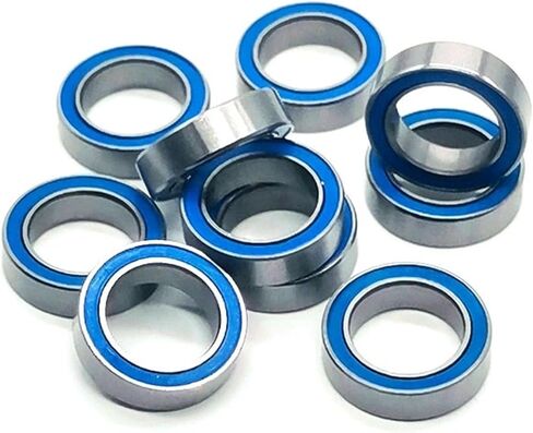 4pcs 6701 2RS 12x18x4 محامل قسمة رقيقة مصغرة 6701RS ABEC-7 12 * 18 * 4 محامل نموذج الأختام الزرقاء in Saudi Arabia