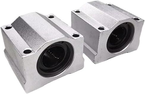 SCS20UU Linear Shaft Bearing 8Pcs Linear Motion Ball Bearing Slider Carriage for 3D Printer Parts in Saudi Arabia