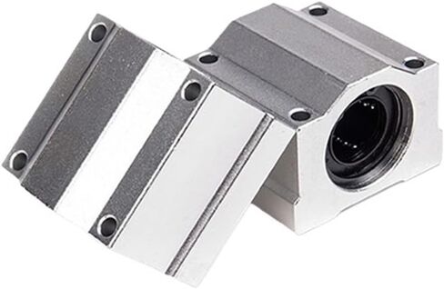 SCS20UU Linear Shaft Bearing 8Pcs Linear Motion Ball Bearing Slider Carriage for 3D Printer Parts in Saudi Arabia