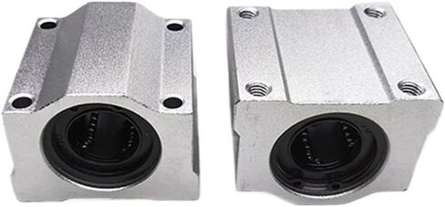 SCS20UU Linear Shaft Bearing 8Pcs Linear Motion Ball Bearing Slider Carriage for 3D Printer Parts in Saudi Arabia