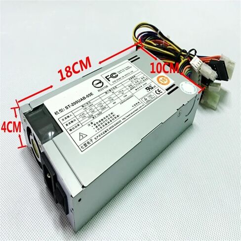 1PC PSU لـ 1U 200W STURD ST-200UAB-05E ST-200UAE in Kuwait