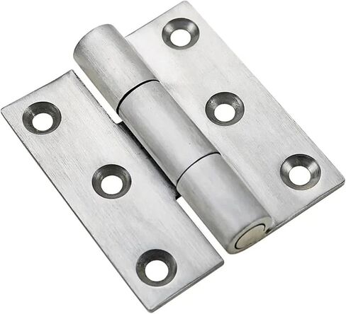 304 Stainless Steel 80x69x3mm Heavy-Duty Thickened Hinges Hardware Accessories 1Pcs in Saudi Arabia