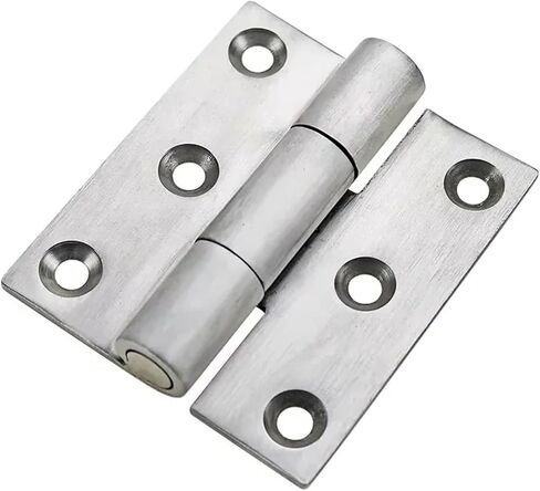 304 Stainless Steel 80x69x3mm Heavy-Duty Thickened Hinges Hardware Accessories 1Pcs in Saudi Arabia